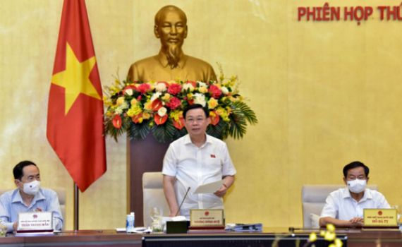 ​​Bế mạc Phi&ecirc;n họp thứ 57 của Ủy ban Thường vụ Quốc hội 