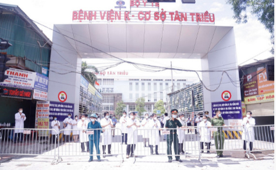 Bệnh viện K cơ sở T&acirc;n Triều kết th&uacute;c thời gian c&aacute;ch ly y tế