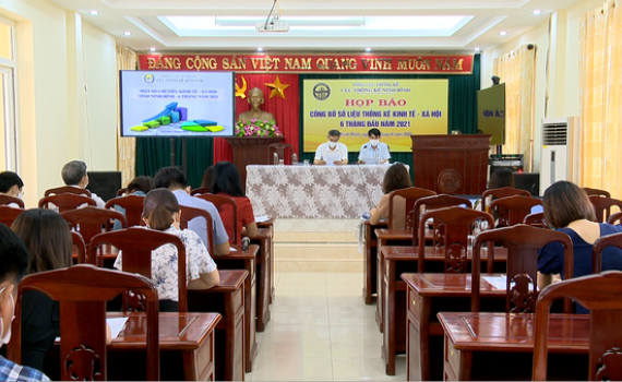 C&ocirc;ng bố số liệu thống k&ecirc; KT-XH tỉnh Ninh B&igrave;nh 6 th&aacute;ng đầu năm 2021