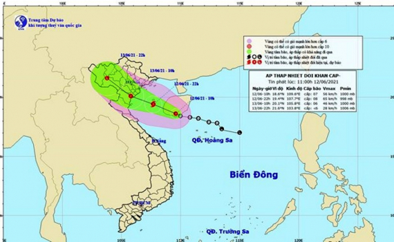 C&ocirc;ng điện số 03 về ứng ph&oacute; với b&atilde;o số 2