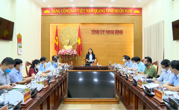Hội nghị Ban Thường vụ Tỉnh ủy