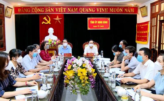 Hội nghị trực tuyến triển khai nhiệm vụ c&ocirc;ng t&aacute;c tổ chức, x&acirc;y dựng Đảng 6 th&aacute;ng cuối năm