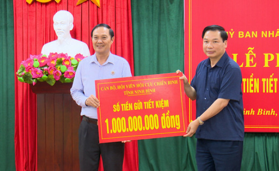 Lễ Ph&aacute;t động ng&agrave;y &ldquo;Gửi tiền tiết kiệm chung tay v&igrave; người ngh&egrave;o&rdquo;