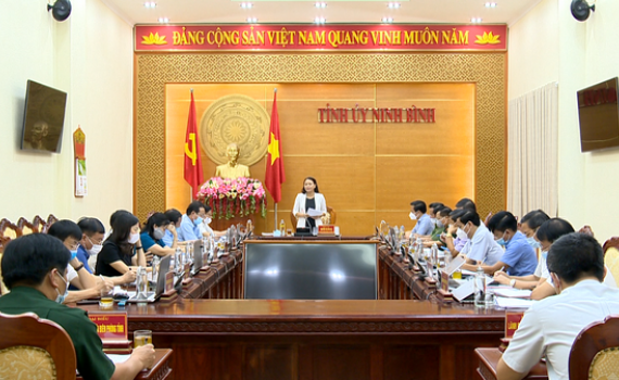 Thường trực Tỉnh ủy giao ban nhiệm vụ c&ocirc;ng t&aacute;c th&aacute;ng 5