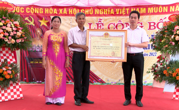 X&oacute;m 4 x&atilde; Kh&aacute;nh Thủy được c&ocirc;ng nhận khu d&acirc;n cư n&ocirc;ng th&ocirc;n mới kiểu mẫu