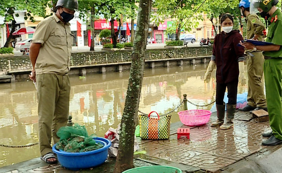 Thị trấn Ph&aacute;t Diệm đảm bảo h&agrave;nh lang ATGT