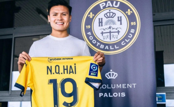 Quang Hải chia sẻ g&igrave; sau khi trở th&agrave;nh t&acirc;n binh của Pau FC?