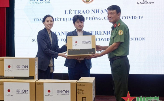 Nhật Bản hỗ trợ Việt Nam trang thiết bị chống dịch Covid-19