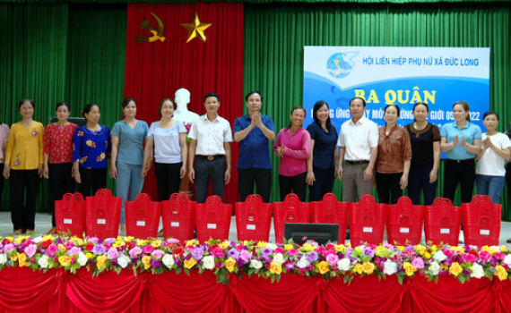 Phụ nữ huyện Nho Quan, Y&ecirc;n M&ocirc; v&agrave; th&agrave;nh phố Ninh B&igrave;nh hưởng ứng ng&agrave;y M&ocirc;i trường thế giới năm 2022