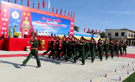 Nho Quan khai mạc Đại hội TDTT lần thứ VIII năm 2022