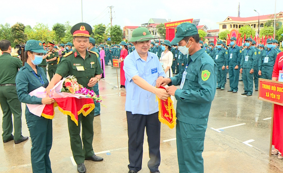 Hội thao trung đội d&acirc;n qu&acirc;n cơ động huyện Y&ecirc;n M&ocirc; năm 2022