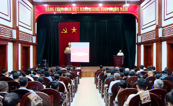 Tập huấn về c&ocirc;ng t&aacute;c ph&ograve;ng chống thi&ecirc;n tai