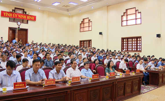Ban Thường vụ Tỉnh ủy tổ chức Hội nghị th&ocirc;ng tin t&igrave;nh h&igrave;nh thời sự trong nước v&agrave; thế giới thời gian qua