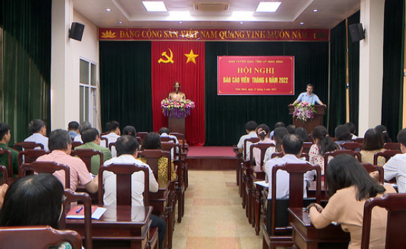 Hội nghị b&aacute;o c&aacute;o vi&ecirc;n cấp tỉnh th&aacute;ng 6