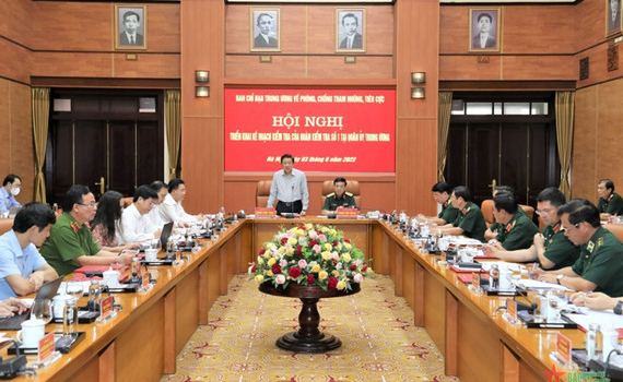 Ban Chỉ đạo Trung ương về ph&ograve;ng, chống tham nhũng, ti&ecirc;u cực triển khai kế hoạch kiểm tra tại Qu&acirc;n ủy Trung ương
