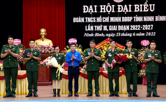 Tuổi trẻ Bộ đội Bi&ecirc;n ph&ograve;ng tỉnh &ldquo;Xung k&iacute;ch, bản lĩnh, s&aacute;ng tạo, quyết thắng&rdquo;.