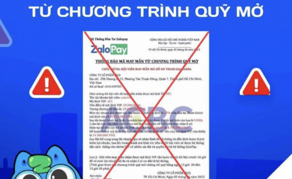 ZaloPay cảnh b&aacute;o kh&aacute;ch h&agrave;ng về thủ đoạn lừa đảo mới