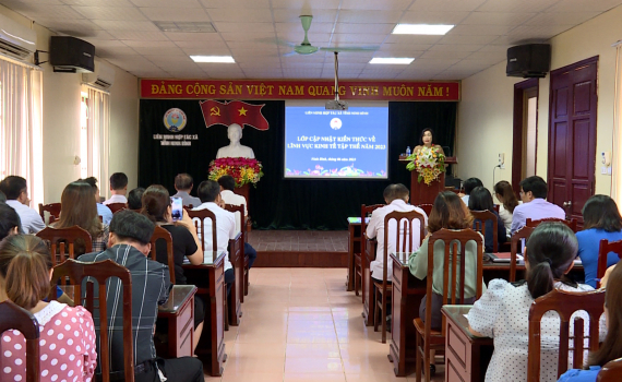 Li&ecirc;n minh HTX tỉnh bồi dưỡng kiến thức kinh tế tập thể
