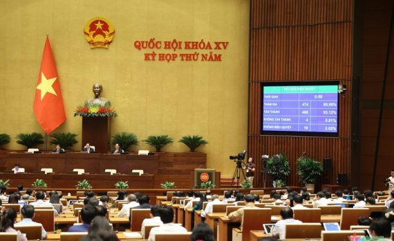 Quốc hội th&ocirc;ng qua Luật Đấu thầu (sửa đổi)