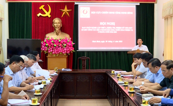 Hội CCB Ninh B&igrave;nh triển khai nhiệm vụ 6 th&aacute;ng cuối năm