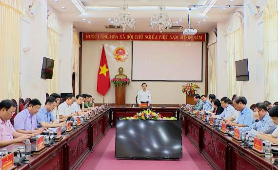 Hội nghị UBND tỉnh phi&ecirc;n thường kỳ th&aacute;ng 6/2023