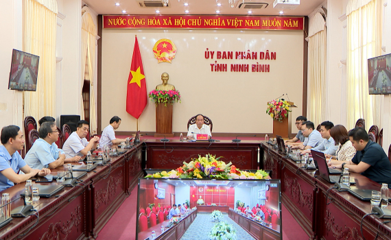 Hội nghị trực tuyến trao đổi, chia sẻ kinh nghiệm với c&aacute;c địa phương trong triển khai Dự &aacute;n đường bộ cao tốc