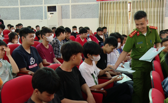 TP Tam Điệp hưởng ứng &ldquo;Th&aacute;ng h&agrave;nh động ph&ograve;ng, chống ma t&uacute;y&rdquo;
