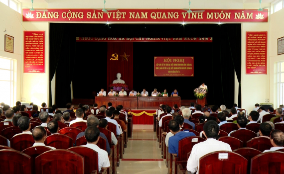 Đại biểu HĐND tỉnh tiếp x&uacute;c cử tri huyện Kim Sơn