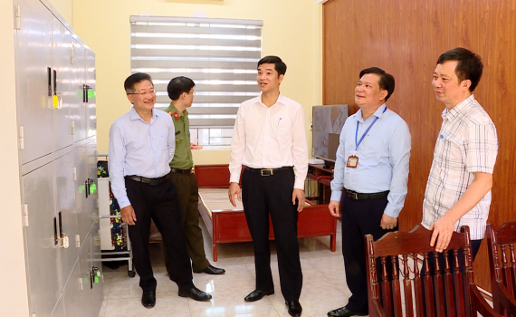 Kiểm tra c&ocirc;ng t&aacute;c chuẩn bị thi tốt nghiệp THPT năm 2023