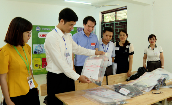 Kiểm tra c&ocirc;ng t&aacute;c tổ chức Kỳ thi tốt nghiệp THPT 2023