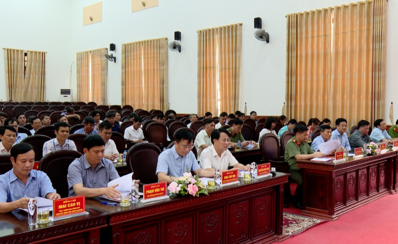 Huyện ủy Y&ecirc;n M&ocirc; triển khai nhiệm vụ 6 th&aacute;ng cuối năm