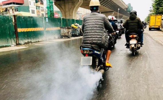 M&ocirc; t&ocirc;, xe gắn m&aacute;y phải kiểm định kh&iacute; thải từ ng&agrave;y 1/1/2025
