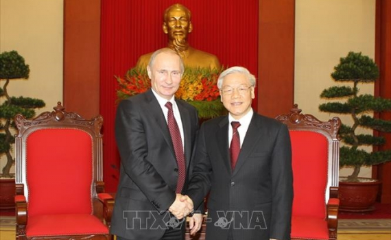 Tổng thống LB Nga Vladimir Putin v&agrave; những lần thăm Việt Nam