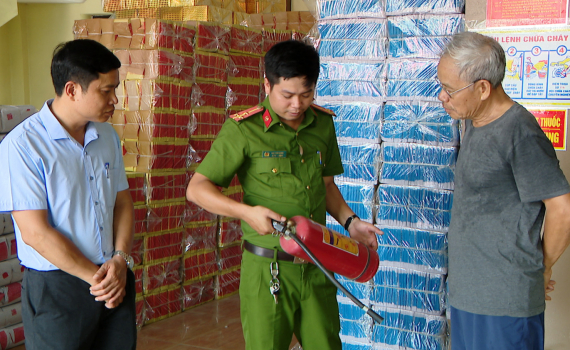 Thị trấn Y&ecirc;n Ninh tăng cường c&ocirc;ng t&aacute;c ph&ograve;ng ch&aacute;y chữa ch&aacute;y
