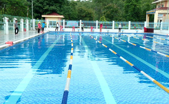 Giải bơi thiếu ni&ecirc;n, nhi đồng huyện Hoa Lư năm 2024