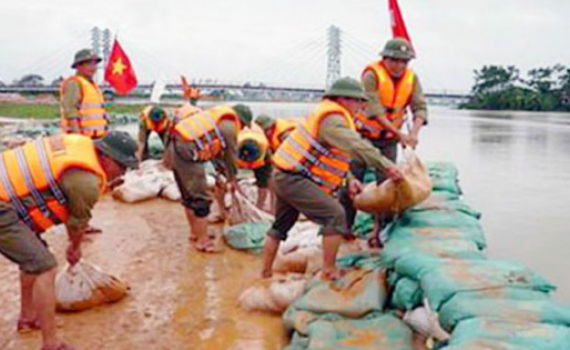 Bảo đảm c&ocirc;ng t&aacute;c ph&ograve;ng, chống thi&ecirc;n tai trong thời gian kiện to&agrave;n cơ quan chỉ huy ph&ograve;ng thủ d&acirc;n sự