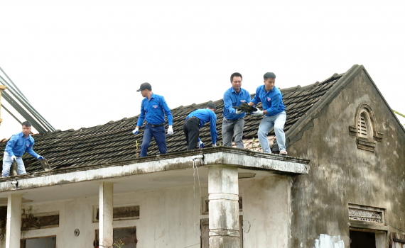 Ph&aacute;t huy vai tr&ograve; xung k&iacute;ch của tuổi trẻ trong thi c&ocirc;ng đường d&acirc;y 500kv mạch 3