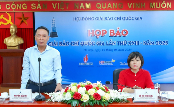 Giải B&aacute;o ch&iacute; quốc gia 2023 được trao cho 122 t&aacute;c phẩm xuất sắc