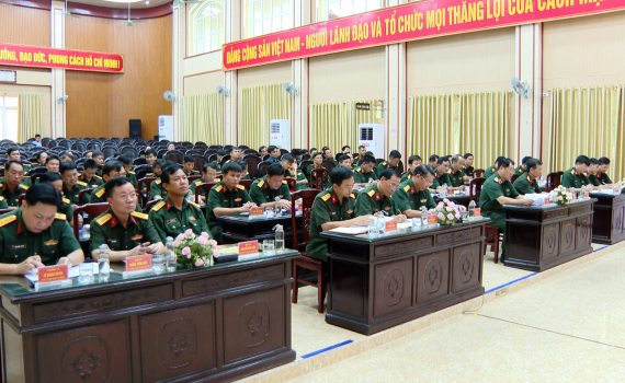 Bộ CHQS tỉnh triển khai nhiệm vụ Quốc ph&ograve;ng, Qu&acirc;n sự địa phương 6 th&aacute;ng cuối năm