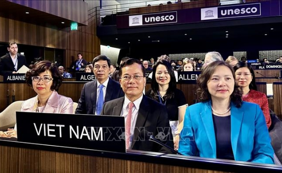 Việt Nam được bầu l&agrave;m Ph&oacute; chủ tịch Đại hội đồng C&ocirc;ng ước 2003 về bảo vệ di sản văn h&oacute;a phi vật thể