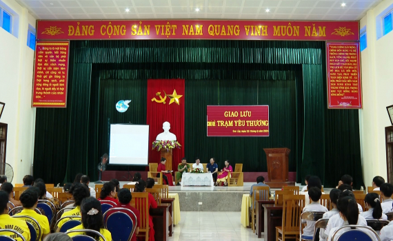 Giao lưu về ph&ograve;ng, chống bạo lực gia đ&igrave;nh tại x&atilde; Gia Lập