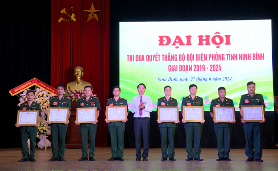 Đại hội thi đua Quyết thắng Bộ đội Bi&ecirc;n ph&ograve;ng tỉnh giai đoạn 2019 - 2024