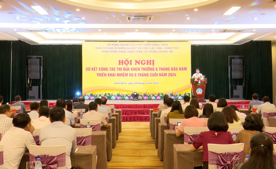 Khối thi đua Sở NN&PTNT c&aacute;c tỉnh, th&agrave;nh phố v&ugrave;ng triển khai nhiệm vụ 6 th&aacute;ng cuối năm