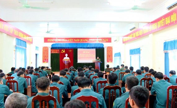 Bế mạc lớp bồi dưỡng chuy&ecirc;n m&ocirc;n nghiệp vụ qu&acirc;n sự cho Chỉ huy trưởng Ban CHQS cấp x&atilde;