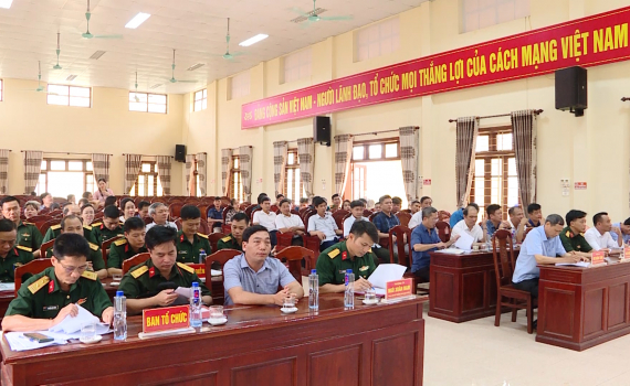 Kim Sơn tập huấn khung diễn tập ph&ograve;ng chống thi&ecirc;n tai v&agrave; t&igrave;m kiếm cứu nạn