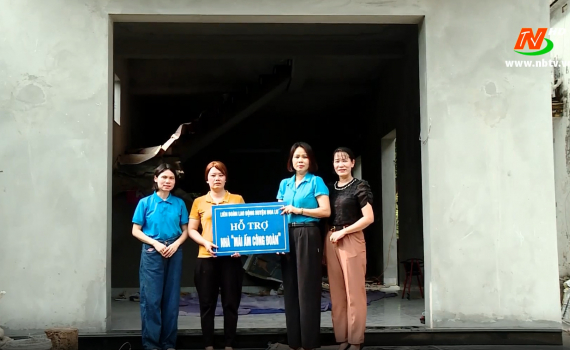 LĐLĐ huyện Hoa Lư  tổ chức nhiều hoạt động chăm lo trong Th&aacute;ng C&ocirc;ng nh&acirc;n