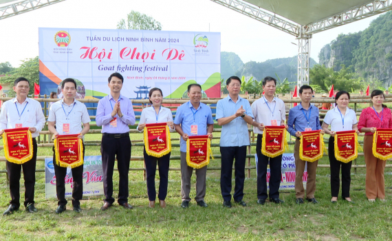 Hội chọi D&ecirc; tại Tuần Du lịch Ninh B&igrave;nh năm 2024