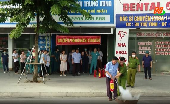 N&acirc;ng cao kỹ năng ph&ograve;ng ch&aacute;y, chữa ch&aacute;y v&agrave; tho&aacute;t nạn khi c&oacute; ch&aacute;y