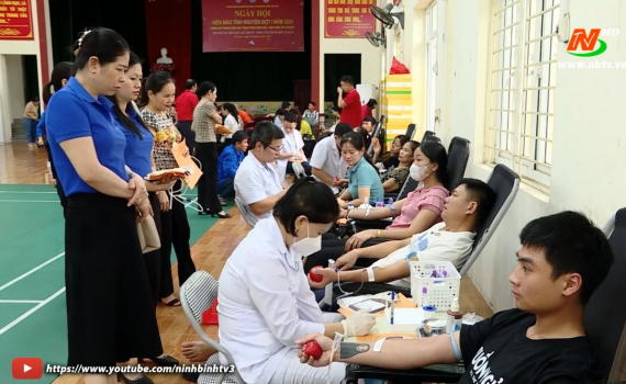 Phong tr&agrave;o thi đua y&ecirc;u nước của Hội Chữ thập đỏ huyện Kim Sơn