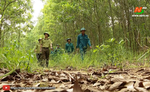 Nam Sơn t&iacute;ch cực ph&ograve;ng chống ch&aacute;y rừng